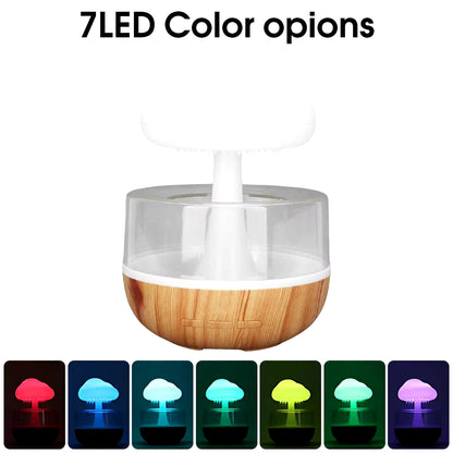 🌈 Humidificador LED “Árbol de Lluvia” – Relajación y Estilo en un Solo Toque