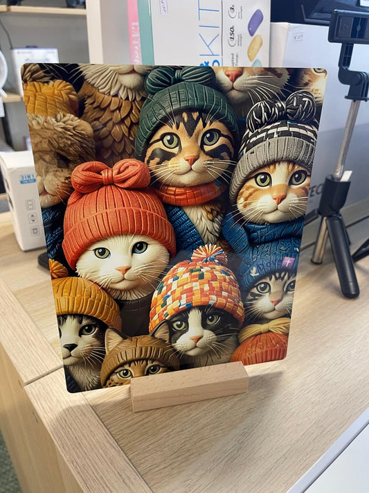 Placa de aluminio personalizada con foto – Regalo original en Murcia – Entrega rápida. 15x20 cm