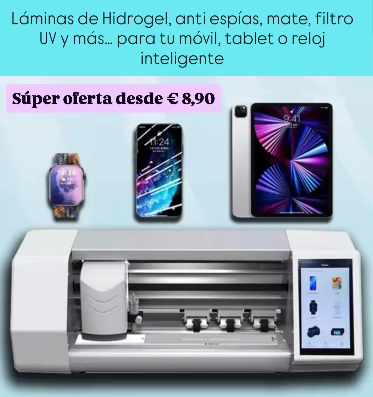 Protector de pantalla hidrogel – Instalación en tienda
